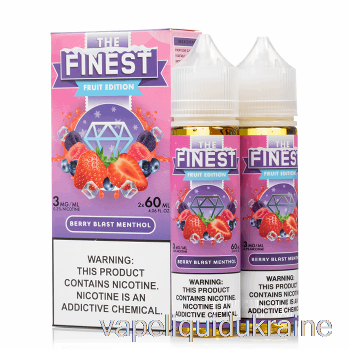 Vape Ukraine Berry Blast MENTHOL - The Finest Fruit Edition - 120mL 6mg